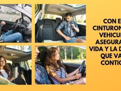 El uso del cinturón de seguridad 