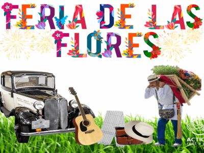 ACTION RENT A CAR ALQUILER DE  CARROS TE INVITA A LA ENCANTADORA FERIA DE LAS FLORES EN MEDELLÍN. 
